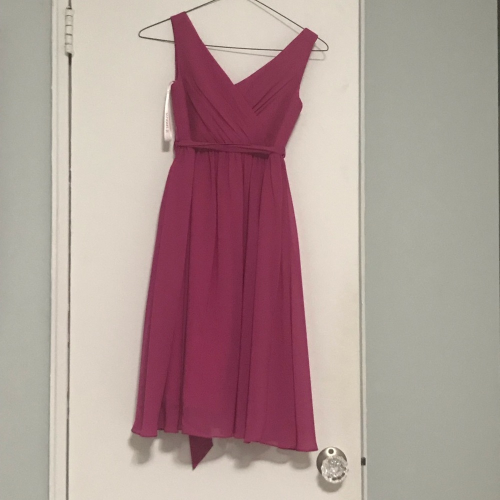 Fuschia girls dress